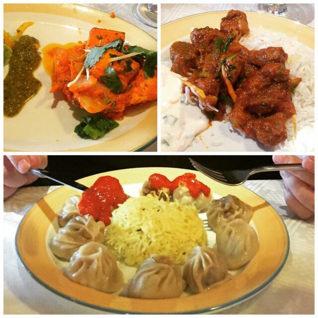 Friday night dinner: palak paneer, dahi bhendo & momos 🍴😛 #nepalese #nepalesefood #himalayan #himalayanfood #food #palakpaneer #dahibhendo #momos #momo #restaurantmantra #himalayanrestaurant #nepaleserestaurant #ravintolamantra #nepalilainenravintola #nepalilainen #nepalilainenruoka #ruoka #omnom #helsinki #herttoniemenranta